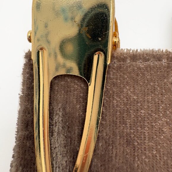 Powder Design Sage Green Beaded Hair Clip Barrettes - Picture 4 of 5